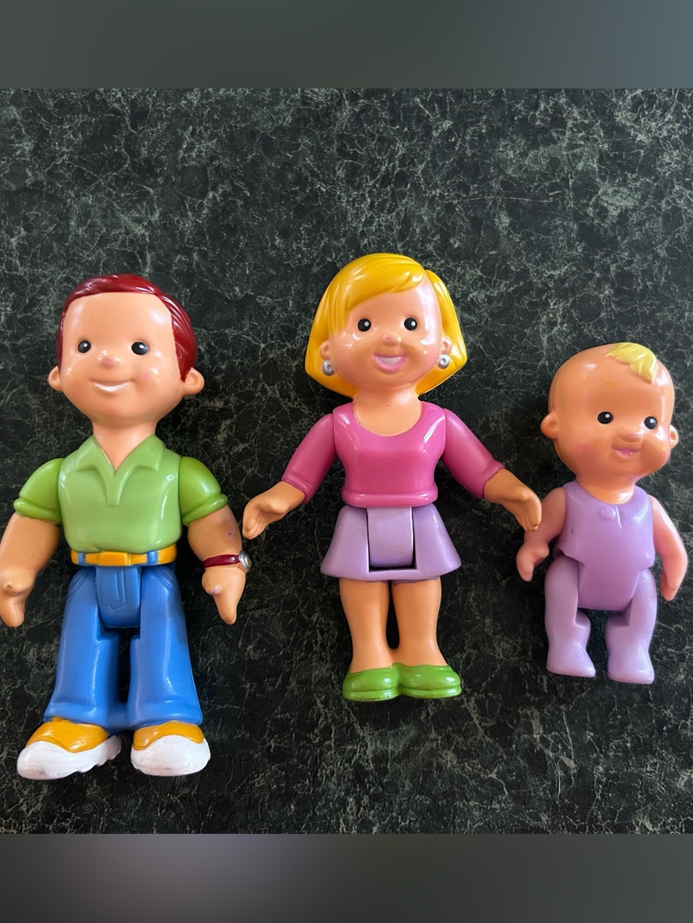 Fisher-Price My First Dollhouse family figures.